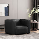 Vortexia - Club Chair With Tuxedo Design