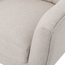 Club Chair With Rubberwood Legs