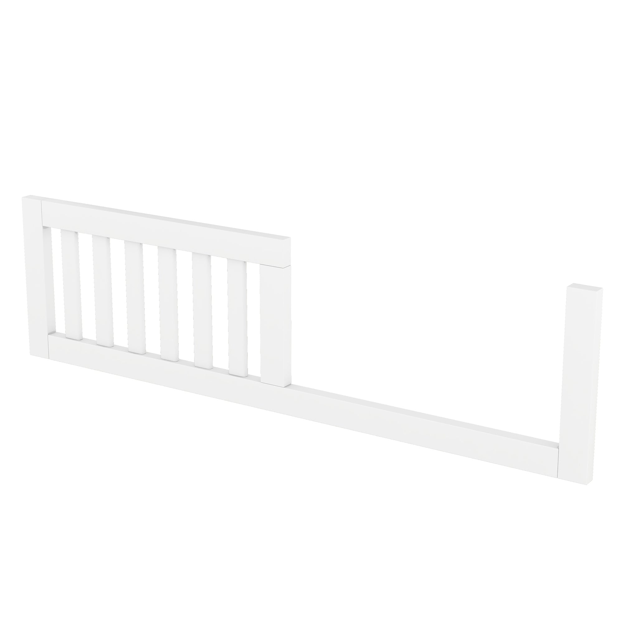 Convertible Crib/Full Size Bed with Changing Table, White - Atlantic Fine Furniture Melbourne FL