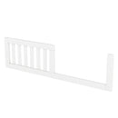 Convertible Crib/Full Size Bed with Changing Table, White