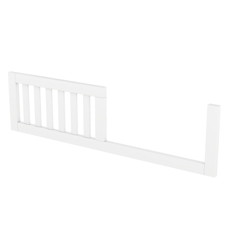 Convertible Crib/Full Size Bed with Changing Table, White