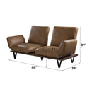 Narech - Sofa - Nutmeg Top Grain Leather - Atlantic Fine Furniture Inc