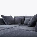 Modular Sectional Sofa, Convertible Couch With Chaise Corduroy