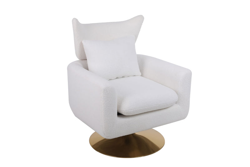 Classic Mid-Century 360-Degree Swivel Accent Chair