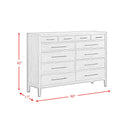 Versailles Contemporary - 12-Drawer Dresser -