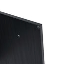 Modern Wall Mounted Bathroom Vanity With Thick Edge Resin Sink And Storage Rack