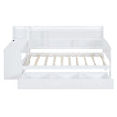 Daybed With 3 Drawers USB Ports And Desk