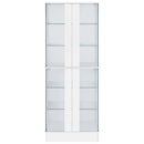 Cabra - 4-door LED Curio Display Cabinet