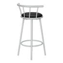 Swivel Stool Bar Height, Stylish Design Contemporary & Modern (Set of 2)