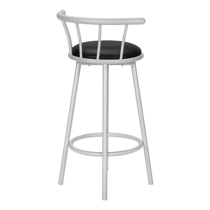 Swivel Stool Bar Height, Stylish Design Contemporary & Modern (Set of 2)