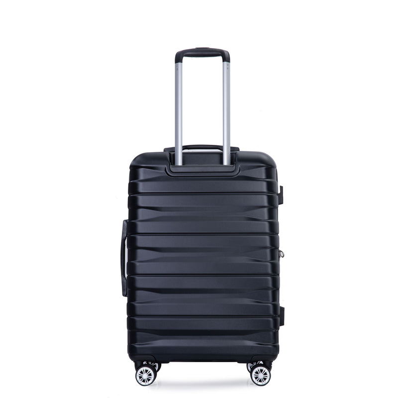 Luggage Set Of 5 Pieces, Expandable Hard Pc Luggage Set With Tsa Lock For Rotating Wheels