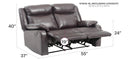 Stylish Reclining Loveseat For Two