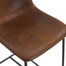 Retro Bar Chairs, Comfortable Stools (Set of 2)