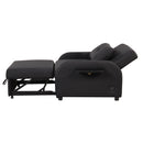 Versatile Pull Out Sofa Sleeper 3 In 1 With Wing Table & USB Charge, Compact Design