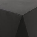 Side Table With Geometric Design