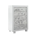 Skye - Marble Chest - White