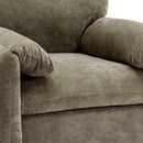 Modern Style Chenille Oversized Armchair Accent Chair Single Sofa Lounge Chair For Living Room, Bedroom