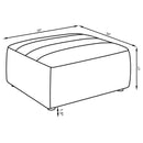 Sunny - Square Upholstered Ottoman