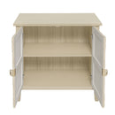 2 Door Cabinet, American Furniture, Suitable For Bedroom, Living Room, Study - Natural
