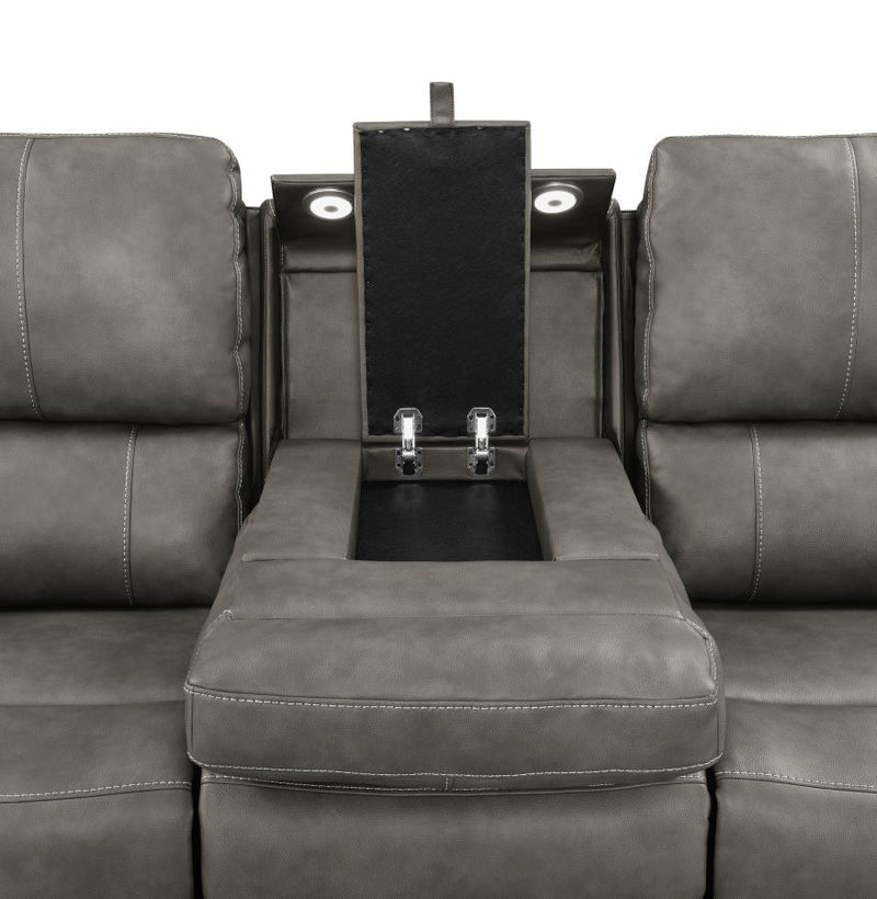 Brickston - Triple Power Reclining Sofa
