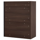 Modern Extendable & Rotating Cabinet With Drawer And Flip Doors For Versatile Storage - Black / Dark Walnut