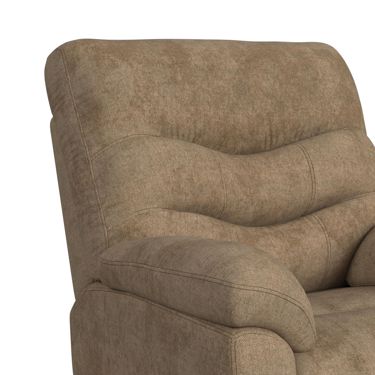 Trifecta P3 Recliner With Heat Massage, Zero Gravity, Memory Foam in Sefi Puppy by Elements International, view 6