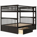 Bunk Bed With Drawers, Convertible Design