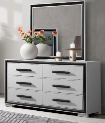 Adelaide - Dresser - Gray / Black