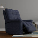 Velour - Power Lift Chair - Blue