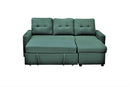 Convertible L Shaped Sectional Sleeper Sofa Bed, Saving Pull Out Couch