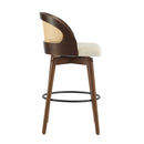 Como - Indoor Wood Barstool (Sey of 2)