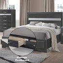 Naima - Bed w/Storage - Atlantic Fine Furniture Inc