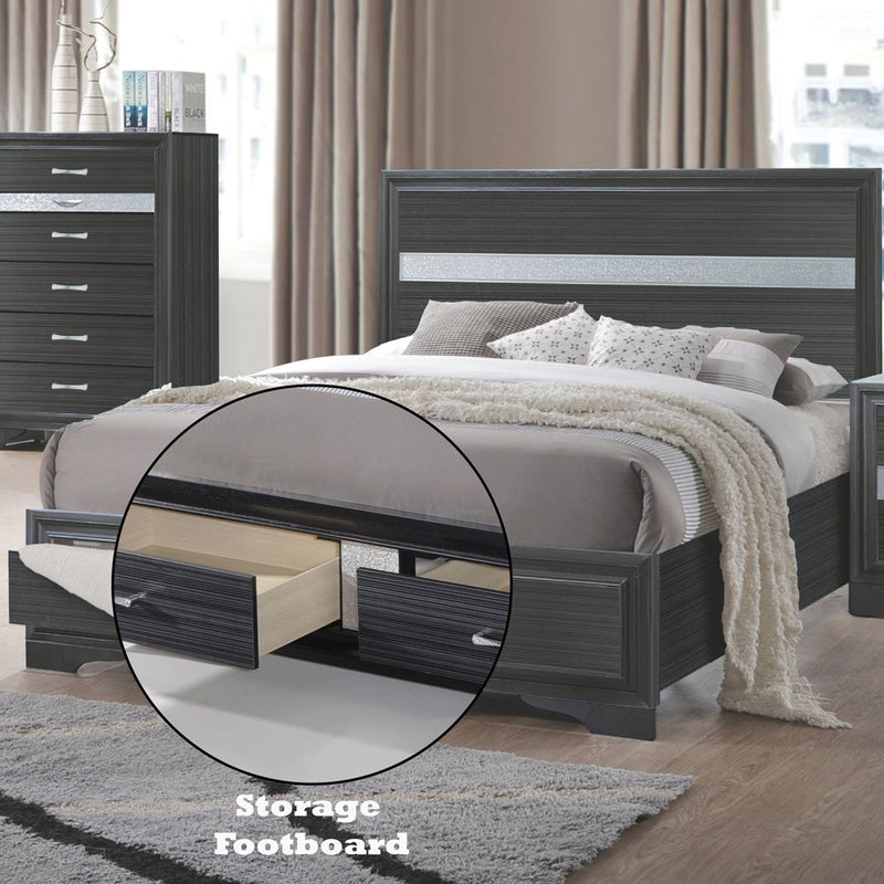 Naima - Bed w/Storage