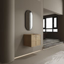 Modern Wall Mounted Bathroom Vanity With Soft Closing Doors