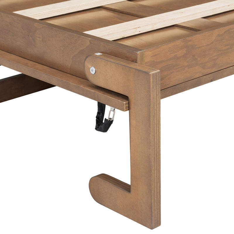 Murphy Bed With Charging Station And Drawer