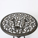 Thomas - 3 Pieces Cast Bistro Set - Black / Gold