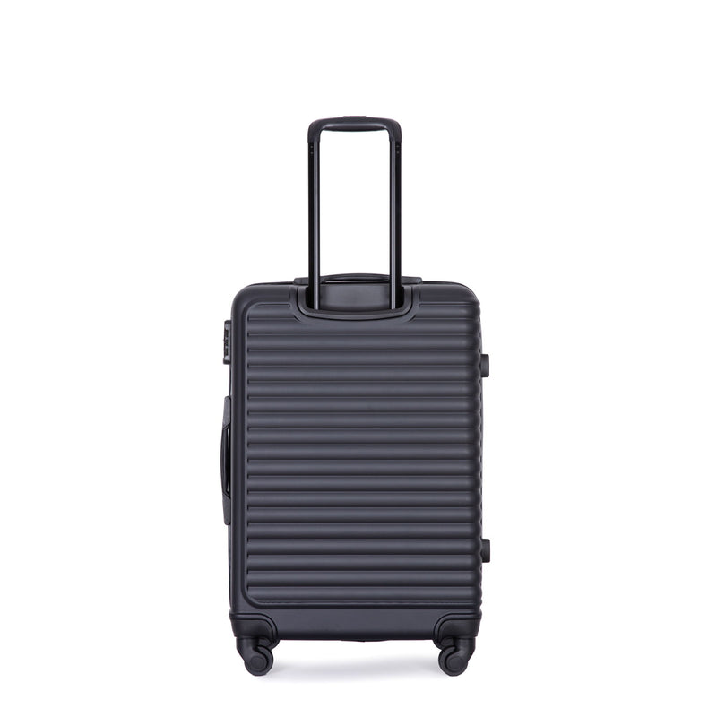 3 Piece Luggage Sets Lightweight Suitcase With Two Hooks, Spinner Wheels, Tsa Lock