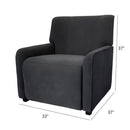 Stylish Recliner Chair - Gray
