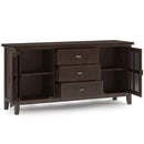 Artisan - Large Sideboard Buffet - Dark Chestnut Brown