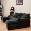 Modular Sectional Sofa Cloud Couch With Double Chaise Lounge