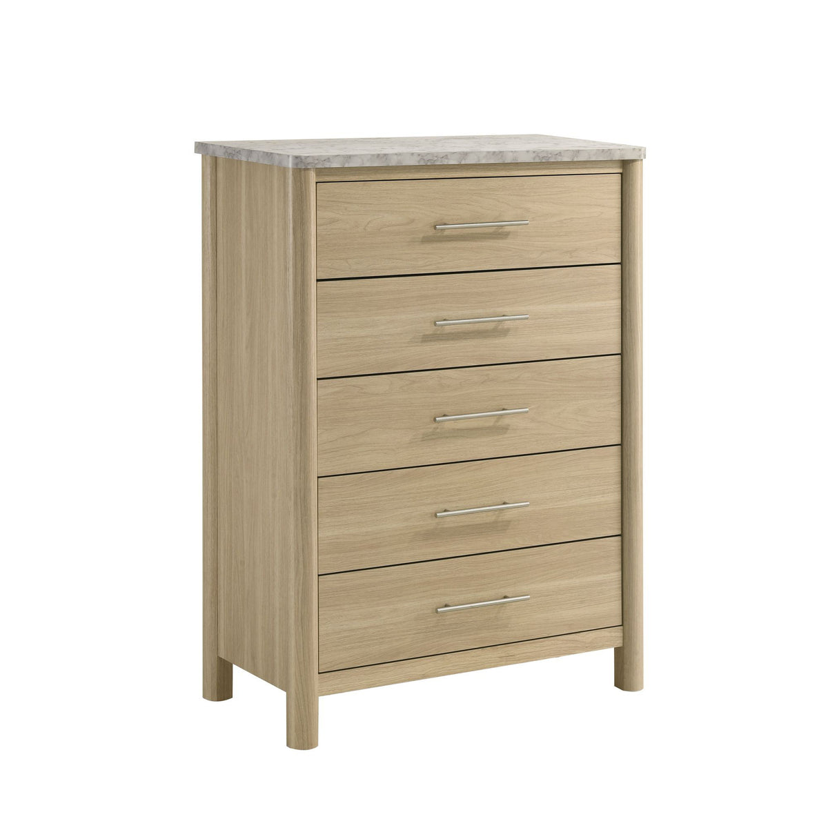 Jonas Bedroom Set in Light Brown by Elements International, view 11