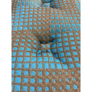 Comfort Care - 12" Twin Hybrid Euro Top Mattress, Plush Comfort With Individual Pocketed Coil - Gray / Blue