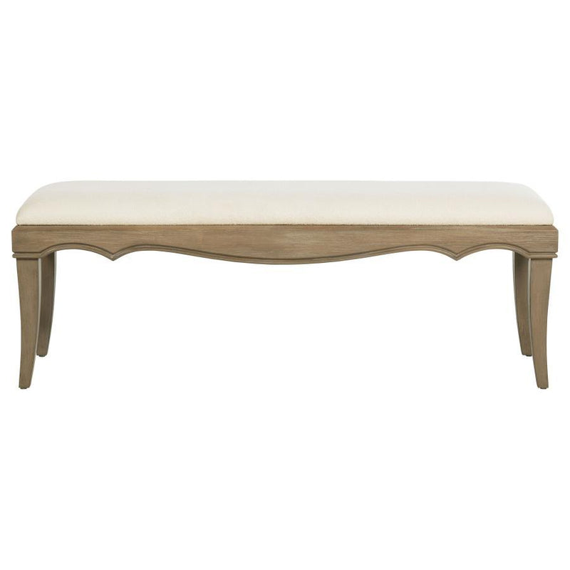 Trenton - Upholstered Bench - Washed Mango