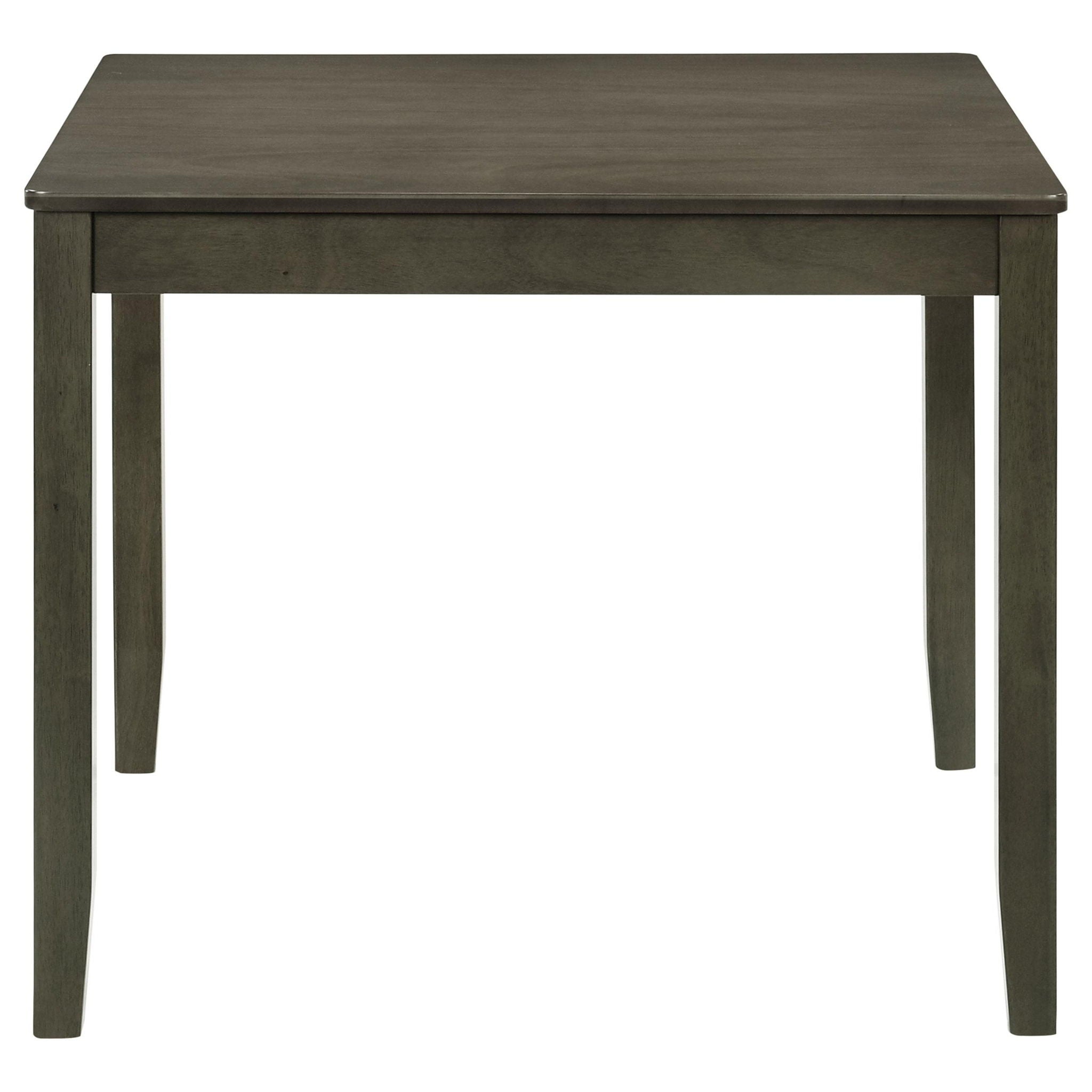 Parkwood 5-piece Square Dining Table Set Charcoal - Atlantic Fine Furniture Melbourne FL