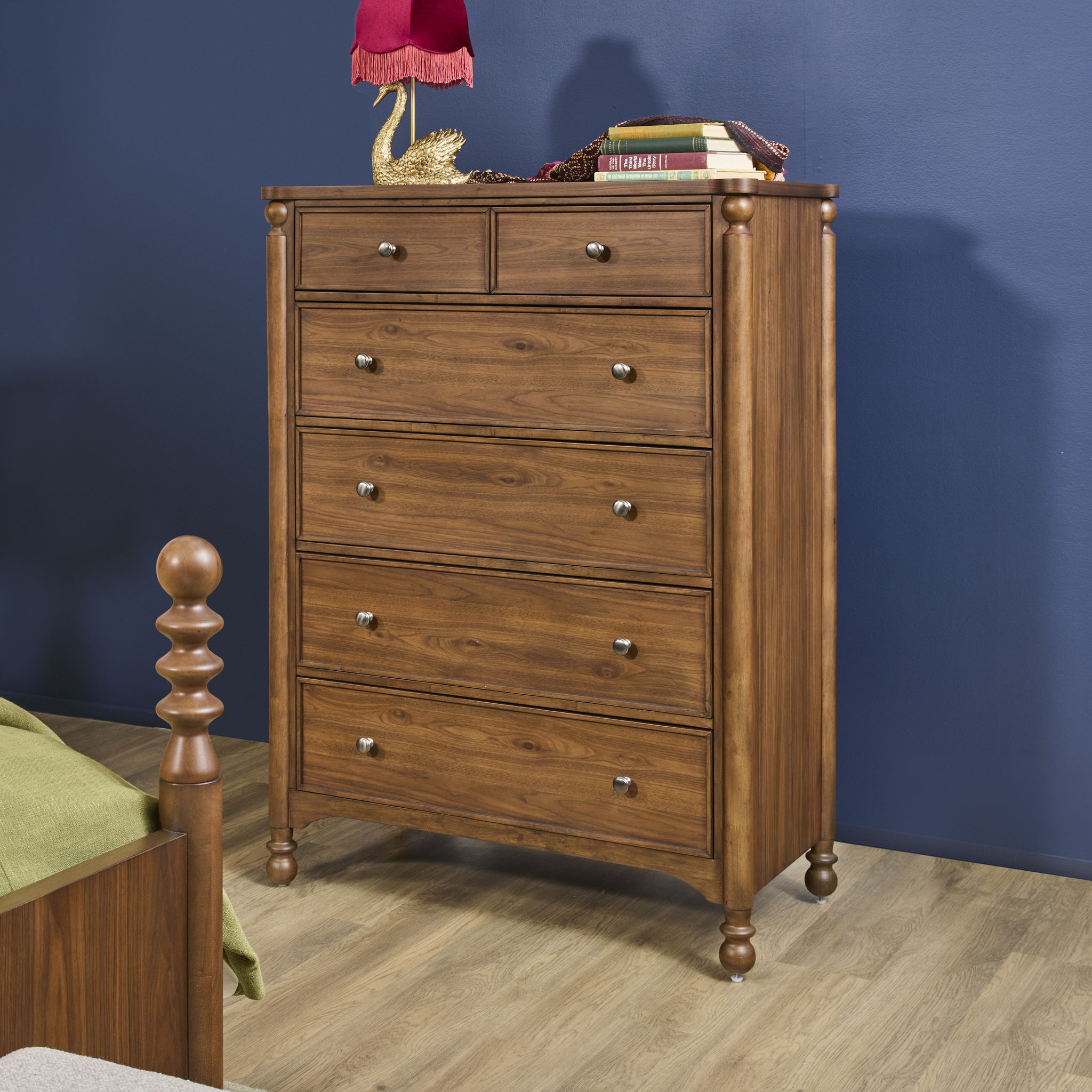 Azalea - Drawer Chest - Walnut