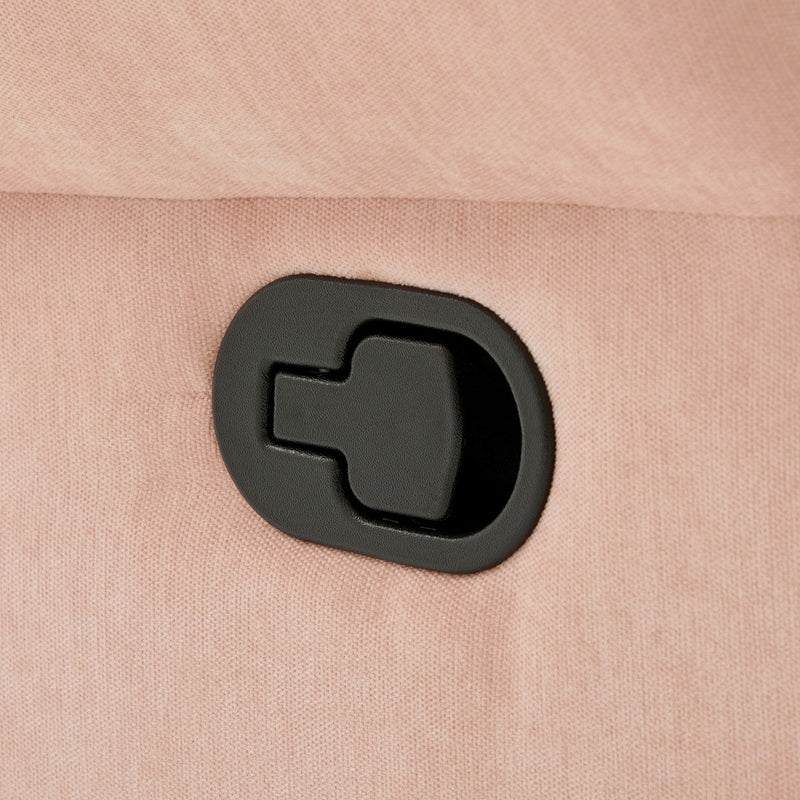 Manual Swivel Recliner Rocker Chair With Adjustable Backrest