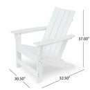 Enigmara - Outdoor High Density Resin Adirondack Chair