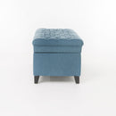 Juliana - Storage Ottoman With Birch Legs
