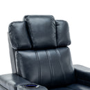 Power Recliner Theater Chair With Cooling Cup Holder, Bluetooth Speaker, LED Lights, USB Ports