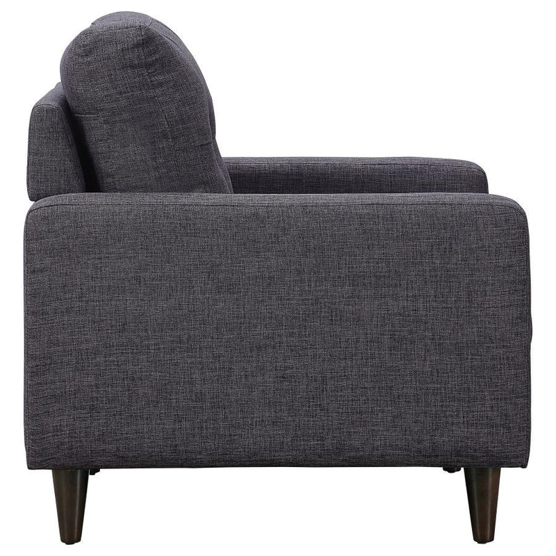 Watsonville - Tufted Back Chair - Gray